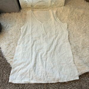 White Beach Coverup Dress